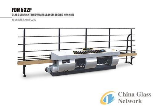 Glass Straight Line Edging Machine for Variable Angle edges